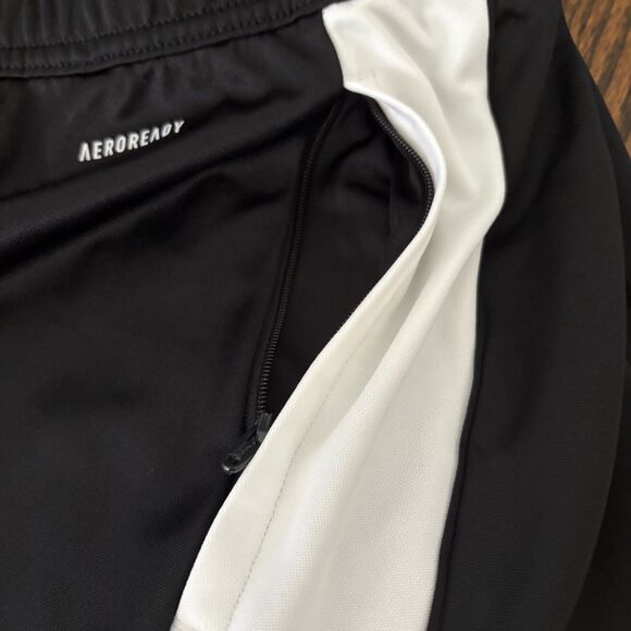 Adidas Tiro 24 Womens Regis RU Soccer Patch Zip Ankle Pants Black Large Athletic - Picture 11 of 12